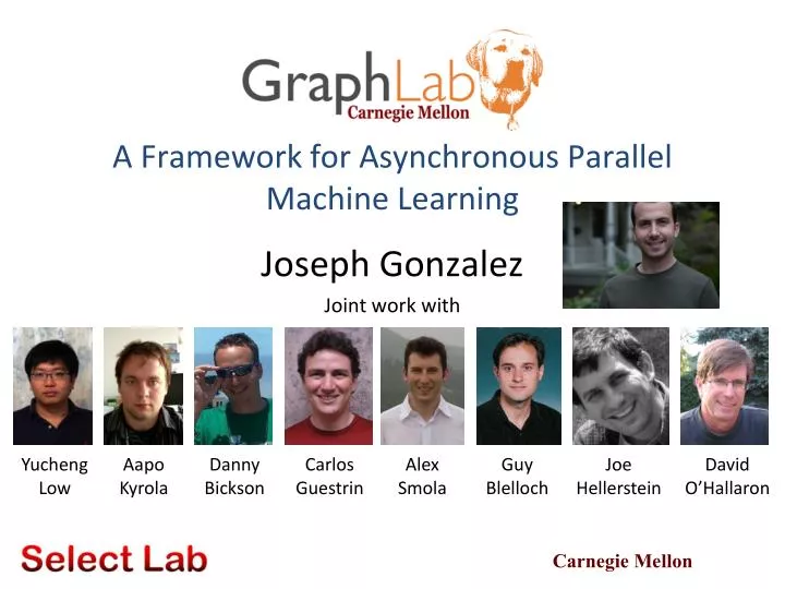 a framework for asynchronous parallel machine learning