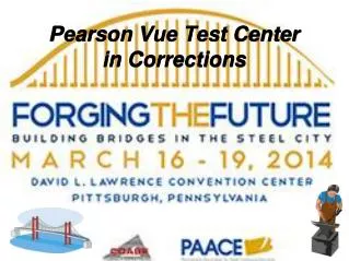 Pearson Vue Test Center in Corrections