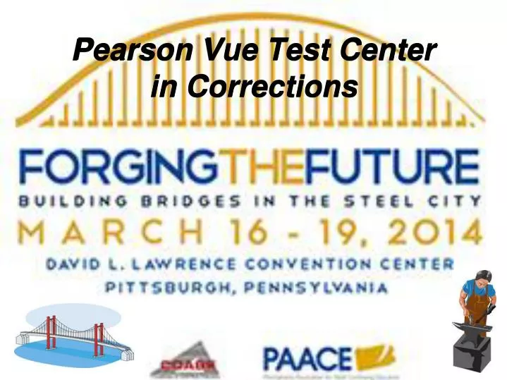 pearson vue test center in corrections