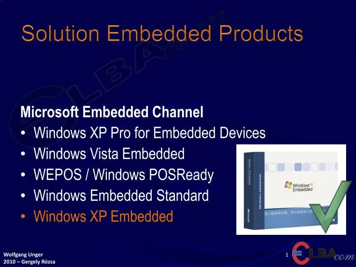 solution embedded products