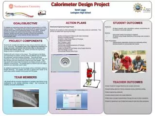 ACTION PLANS Calorimetry Engineering Design Project