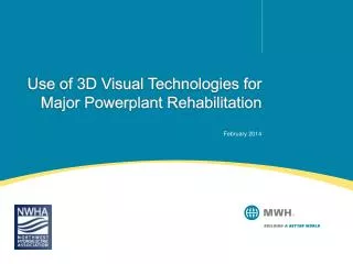 Use of 3D Visual Technologies for Major Powerplant Rehabilitation February 2014