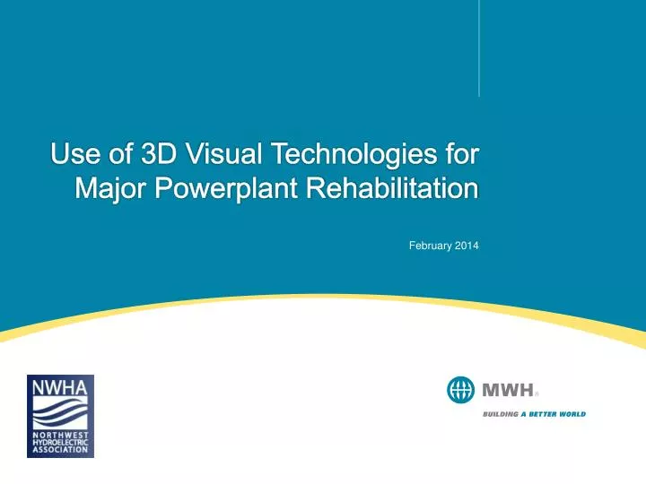 use of 3d visual technologies for major powerplant rehabilitation february 2014