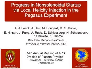 Progress in Nonsolenoidal Startup via Local Helicity Injection in the Pegasus Experiment