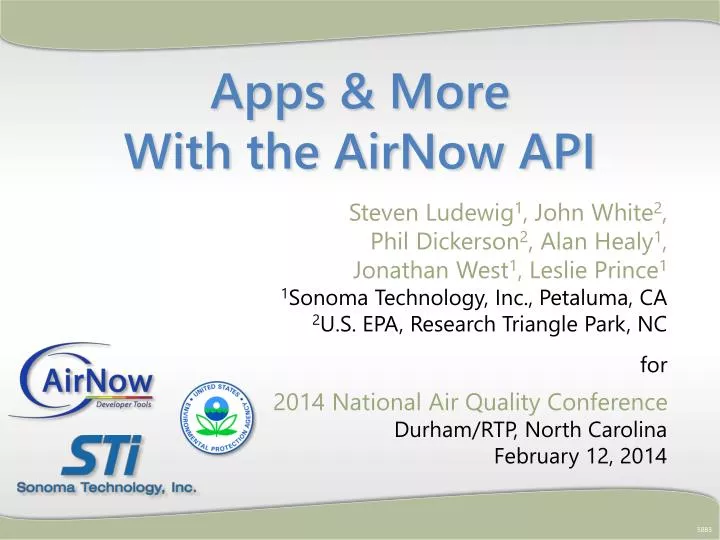 apps more with the airnow api