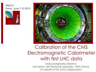 Calibration of the CMS Electromagnetic Calorimeter with first LHC data