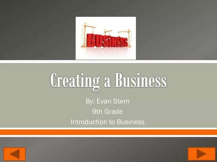 creating a business