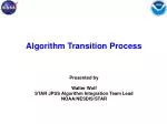 Algorithm Transition Process - slide 1