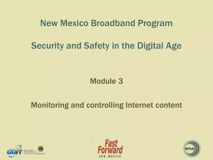 new mexico broadband program security and safety in the digital age