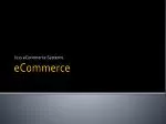 eCommerce - slide 1