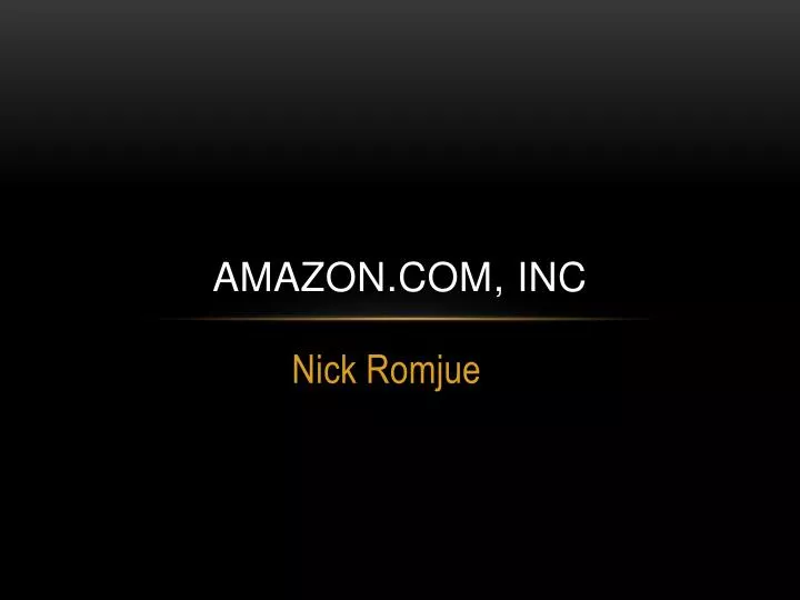 amazon com inc