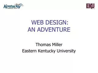 Web Design: An Adventure