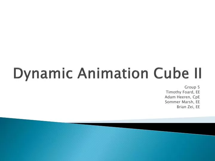 dynamic animation cube ii
