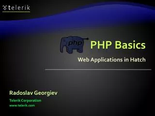 PHP Basics