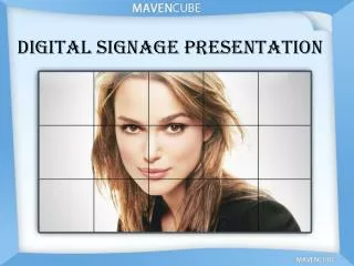 Digital signage Presentation