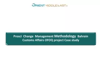 Presented by Ibrahim Hassan Bihery PMP Program and project management Consultant at
