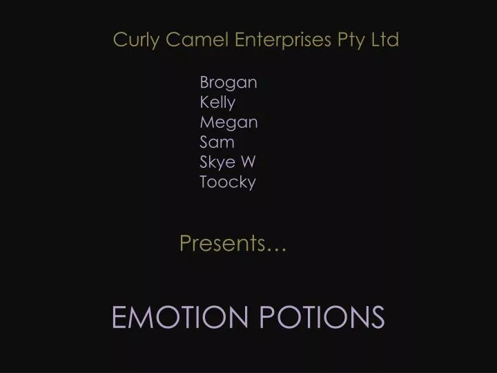 emotion potions
