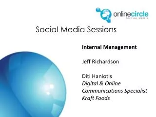 Social Media Sessions