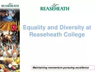 Equality and Diversity at Reaseheath College