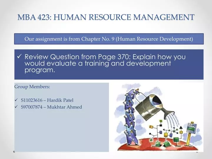 mba 423 human resource management