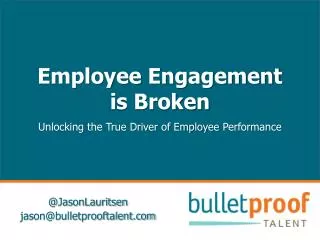 Employee Engagement is Broken Unlocking the True Driver of Employee Performance