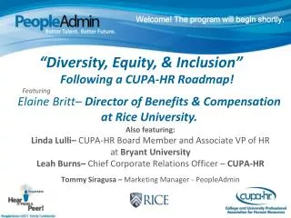 Following a CUPA-HR Roadmap!