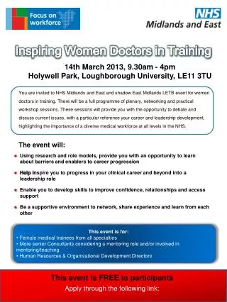 Inspiring Women Doctors in Training