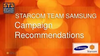 Campaign Recommendations