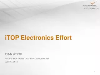 iTOP Electronics Effort