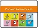Millennium Development goals - slide 1