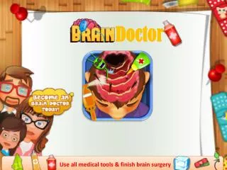 Brain Doctor Kids Surgery Game