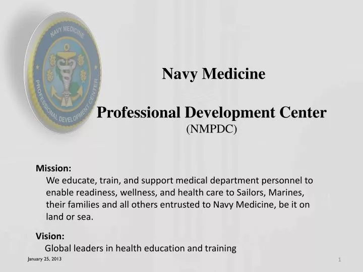 navy medicine professional development center nmpdc