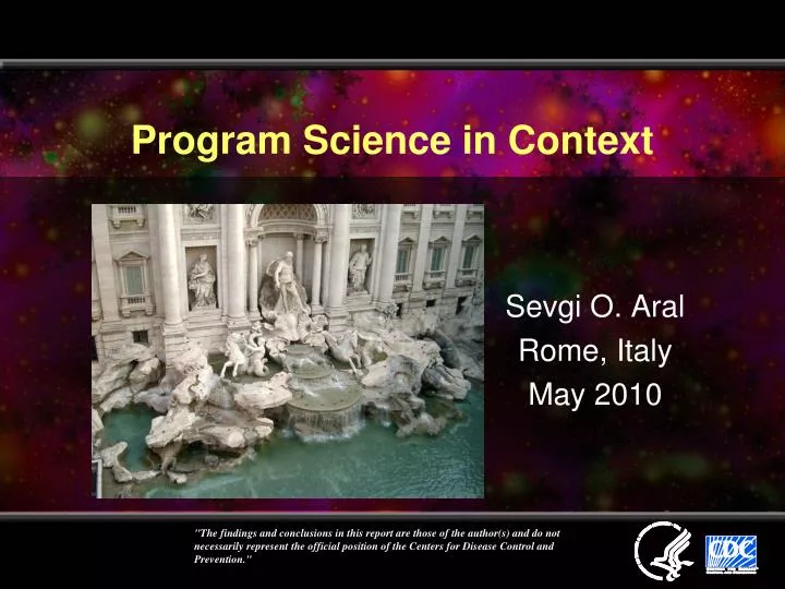program science in context