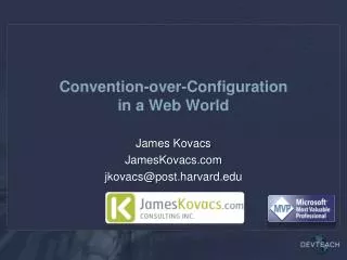 Convention-over-Configuration in a Web World