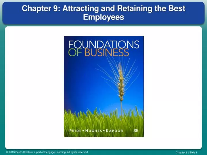 chapter 9 attracting and retaining the best employees