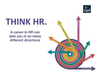 A career in HR can take you in so many different directions