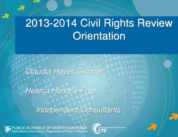 2013 2014 civil rights review orientation