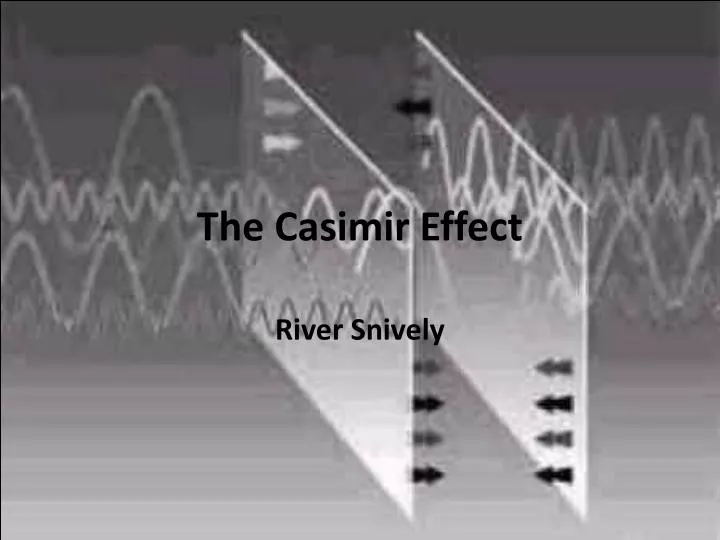the casimir effect