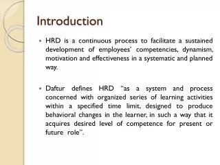 introduction