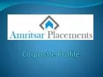 Corporate Profile - slide 1