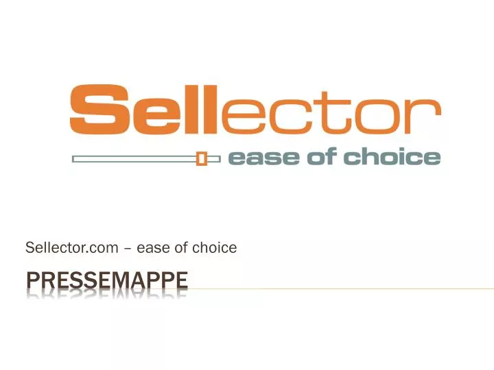 sellector com ease of choice