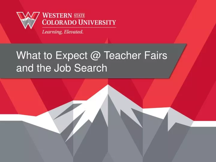 what to expect @ teacher fairs and the job search