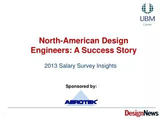 North-American Design Engineers: A Success Story