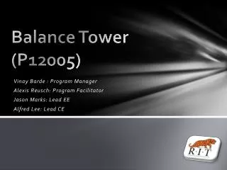 Balance Tower (P12005)