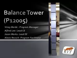 Balance Tower (P12005)
