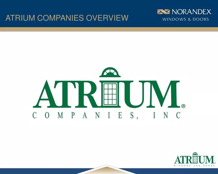 atrium companies overview