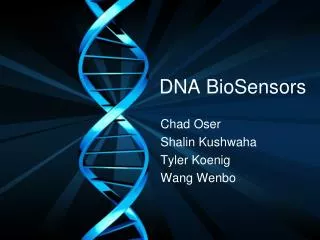 DNA BioSensors