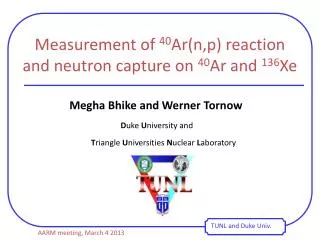 Measurement of 40 Ar( n,p ) reaction and neutron capture on 40 Ar and 136 Xe