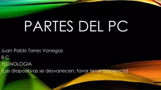 Partes del pc