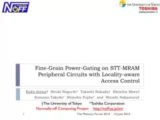 Fine-Grain Power-Gating on STT-MRAM Peripheral Circuits with Locality-aware Access Control